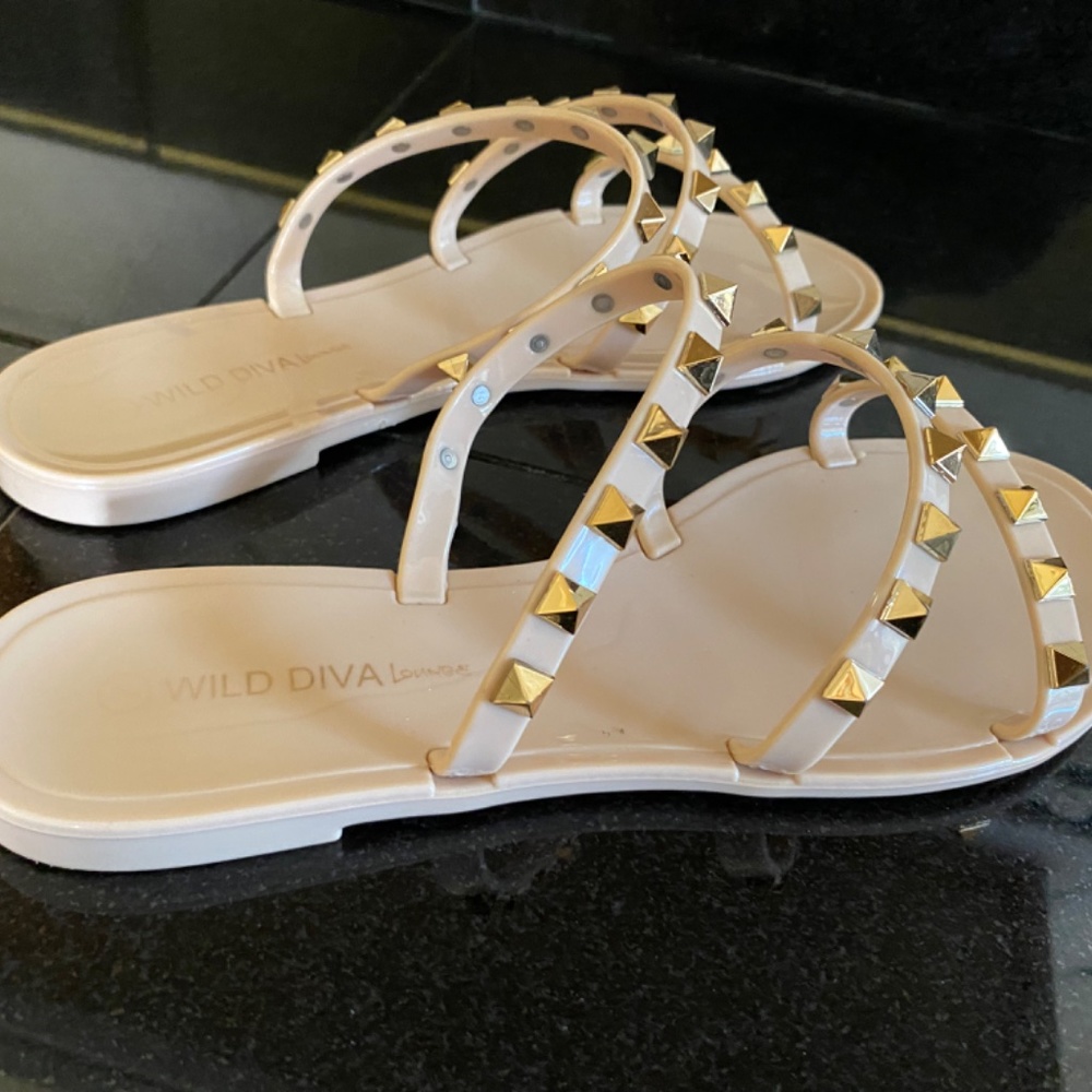 JOANIE-258 FLAT JELLY SLIDES SANDALS - Picture 11 of 12